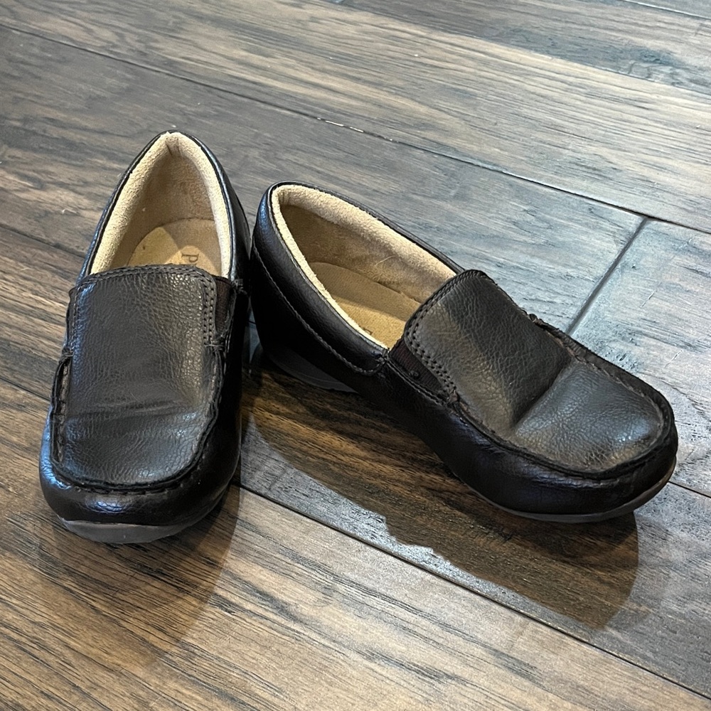 Children’s Place Brown Leather Kid’s Loafers